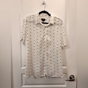 Barney Cool white heart shirt